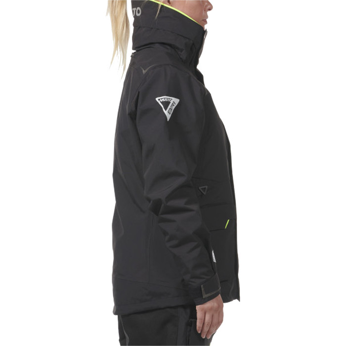 2024 Musto Mujer Br1 Chaqueta Channel 82405 - Negro